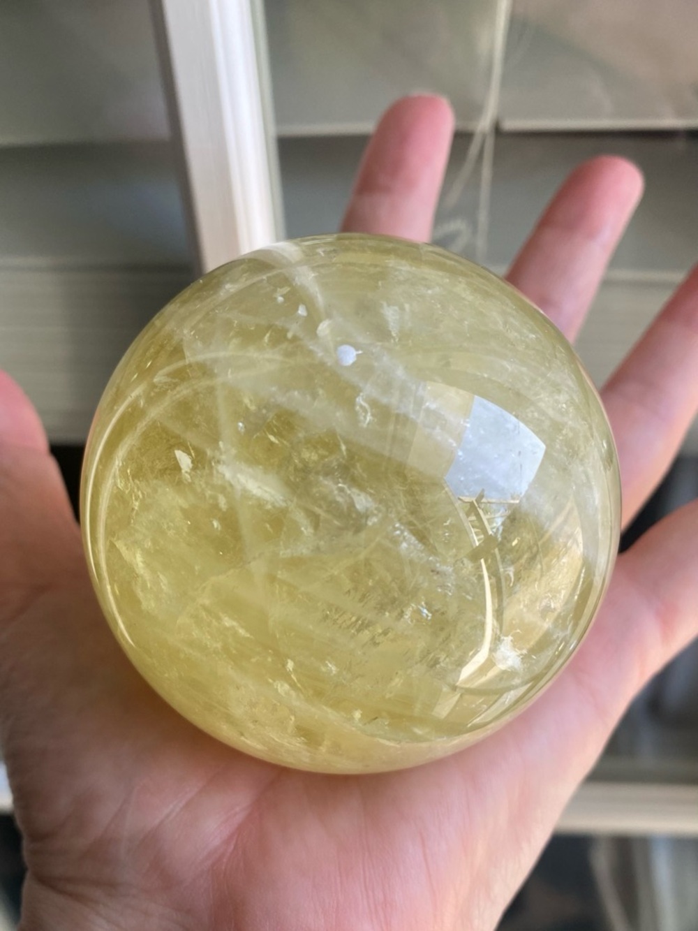 Citrine Crystal Sphere